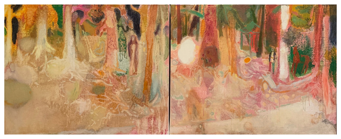 秋日庐山 色彩缤纷：35位油画名家情绘九江“山江湖城”