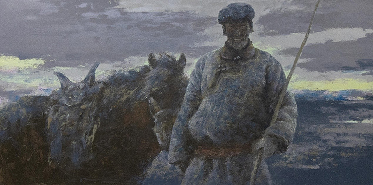 天人共情，物我无界：刘亚江油画作品展开幕