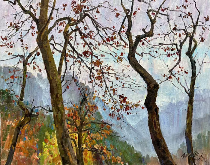 秋日庐山 色彩缤纷：35位油画名家情绘九江“山江湖城”