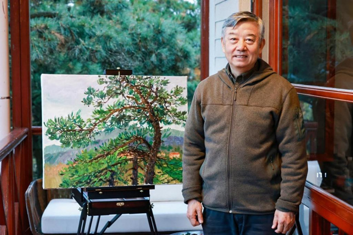 秋日庐山 色彩缤纷：35位油画名家情绘九江“山江湖城”