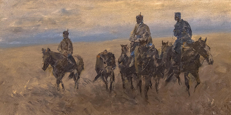 天人共情，物我无界：刘亚江油画作品展开幕