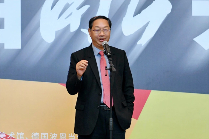 “相融共生：中德当代艺术展”江西省美术馆举行 对话总策划任戎