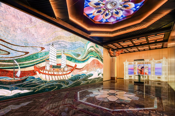 大湾区文旅新地标“保利美高梅博物馆”亮相，带你沉浸体验首展“蓝色飘带”