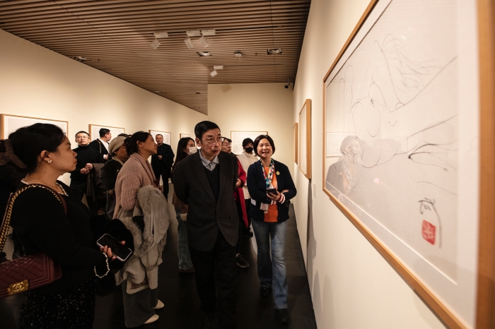 “国手心弦：钱绍武艺术作品展”亮相清华艺博 展出雕塑、素描、速写等110余件