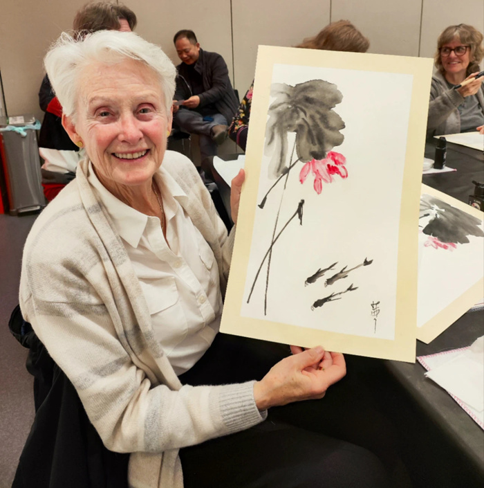 50件套齐白石精品在旧金山展出 水墨与AI共述160岁白石老人的艺术故事