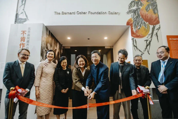 50件套齐白石精品在旧金山展出 水墨与AI共述160岁白石老人的艺术故事