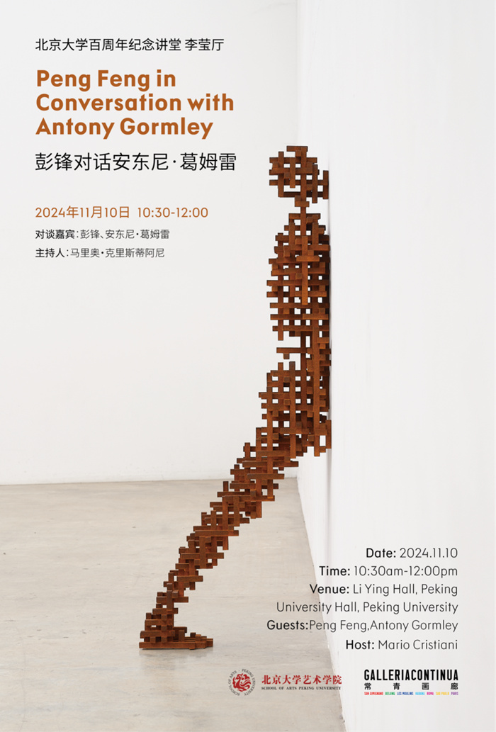 彭锋×安东尼·葛姆雷：当身体与作品产生互动，才是艺术诞生的瞬间