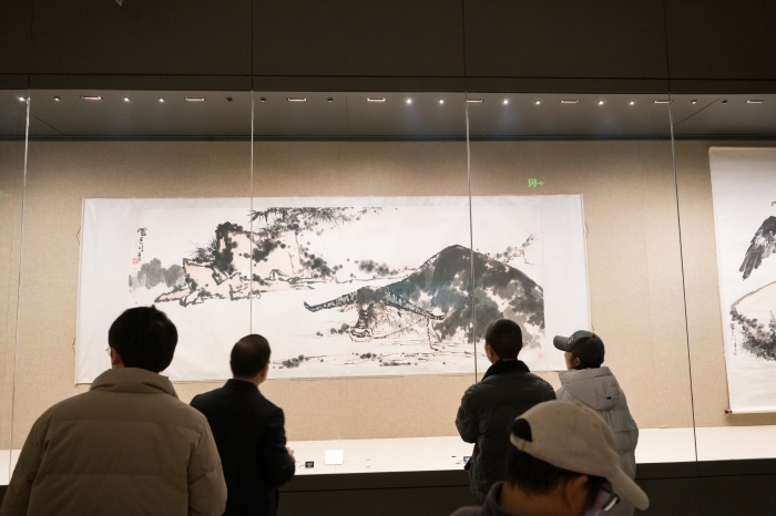 “高峰意识”潘天寿、潘公凯艺术研究展开幕 潘天寿艺术中心正式开馆