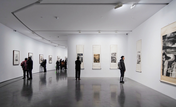 “山魂——卓鹤君作品展”在中国美术学院美术馆开幕