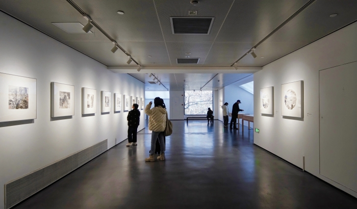 “山魂——卓鹤君作品展”在中国美术学院美术馆开幕