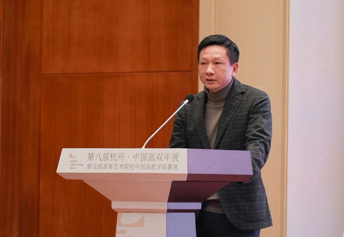 第八届杭州·中国画双年展开幕 “稽古振今”构建时空对话