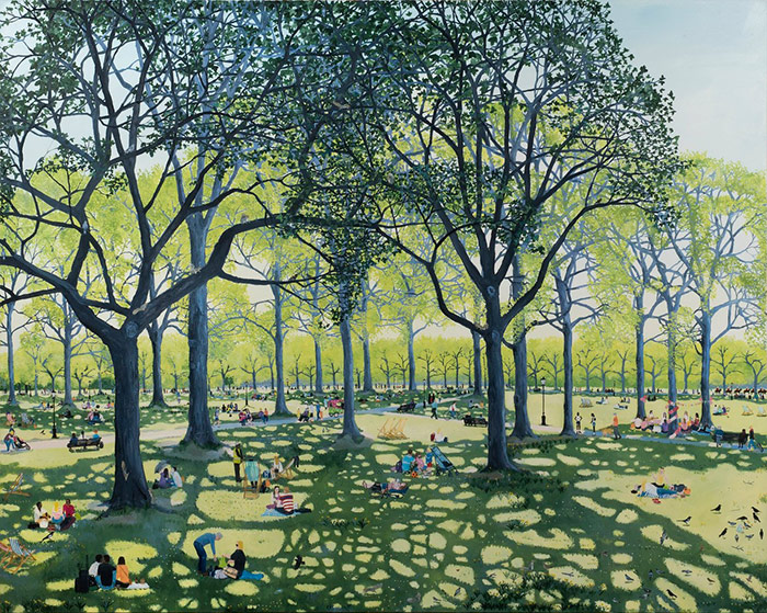 生态诗篇：艺术中的树木生命