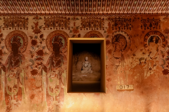 9座洞窟、300件壁画与彩塑 全球最大敦煌艺术展“如是莫高”在京展出