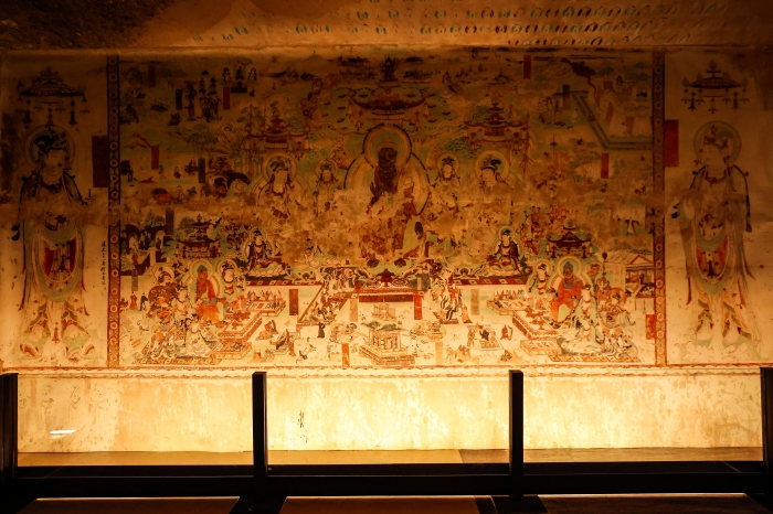 9座洞窟、300件壁画与彩塑 全球最大敦煌艺术展“如是莫高”在京展出