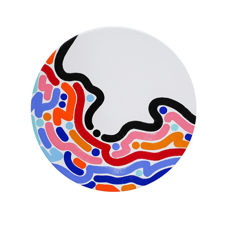 《看他的画得戴副眼镜（二）》：色彩律动的都市诗人