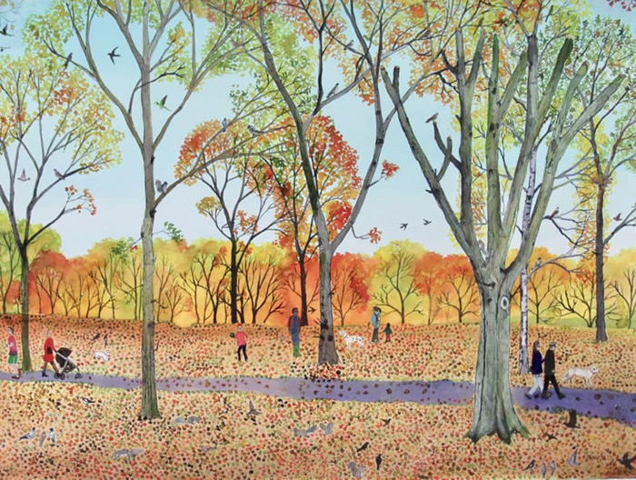 生态诗篇：艺术中的树木生命