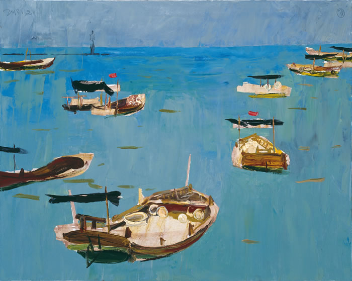 写照自然，而留痕于心——罗尔纯、戴士和油画作品展艺冠空间开幕