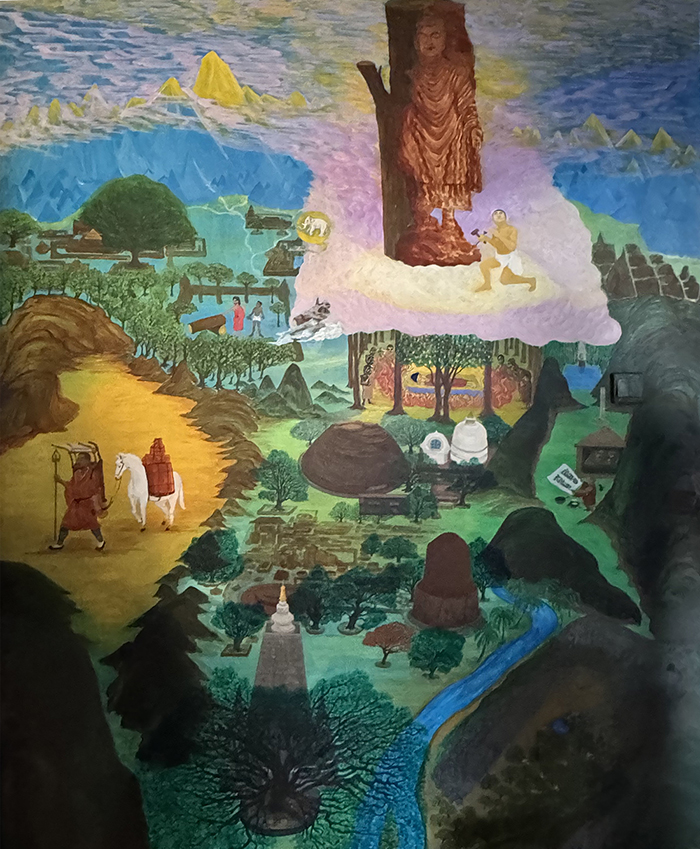 从黑戈壁到单元房壁画：一位80后艺术家的精神考古