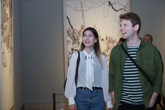 “意无尽——李学明中国画作品展”在中国美术馆开幕