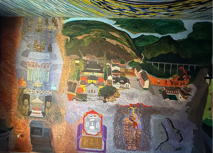 从黑戈壁到单元房壁画：一位80后艺术家的精神考古