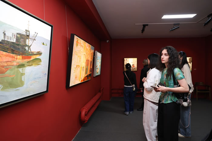 写照自然，而留痕于心——罗尔纯、戴士和油画作品展艺冠空间开幕