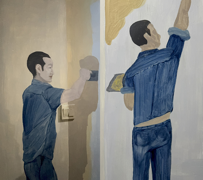 从黑戈壁到单元房壁画：一位80后艺术家的精神考古