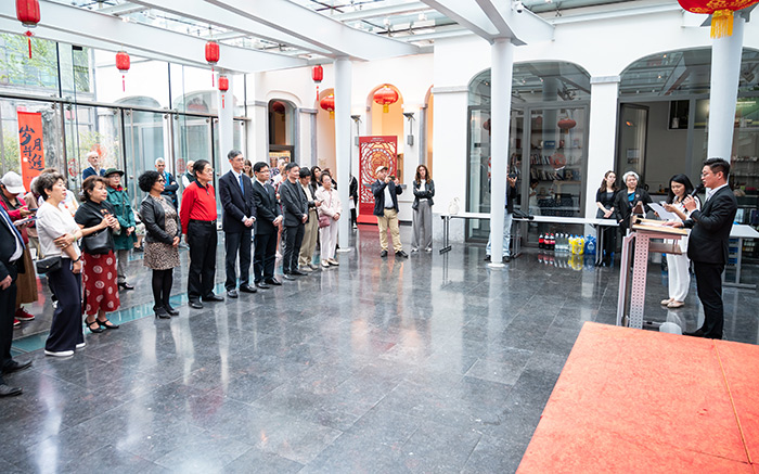 “视界交融——中国高等美术院校水彩作品国际巡展”·比利时站开幕