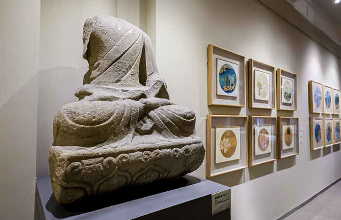 千年云冈 般若生辉——郑勤砚作品展点亮云冈美术馆