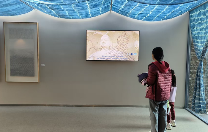 千年云冈 般若生辉——郑勤砚作品展点亮云冈美术馆