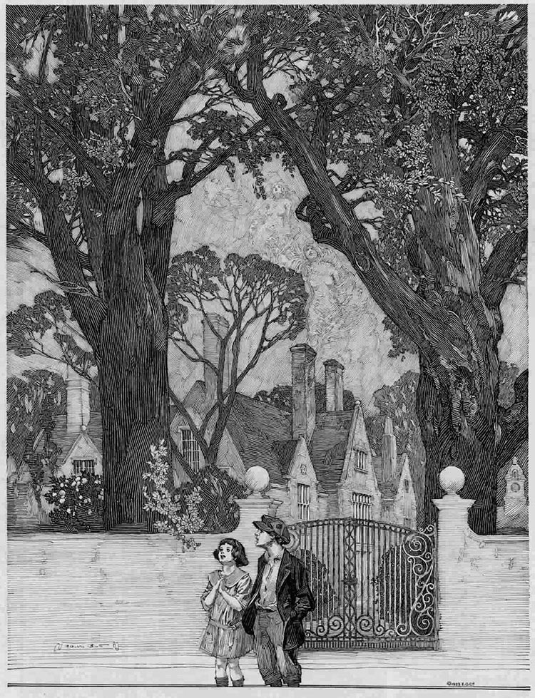 用钢笔画版画的人