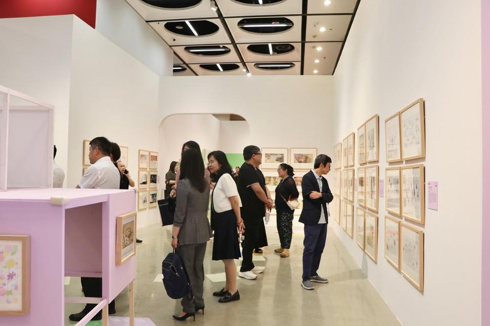 “以美筑梦——2024·儿童图画书创作100成果展”在中国妇女儿童博物馆开幕