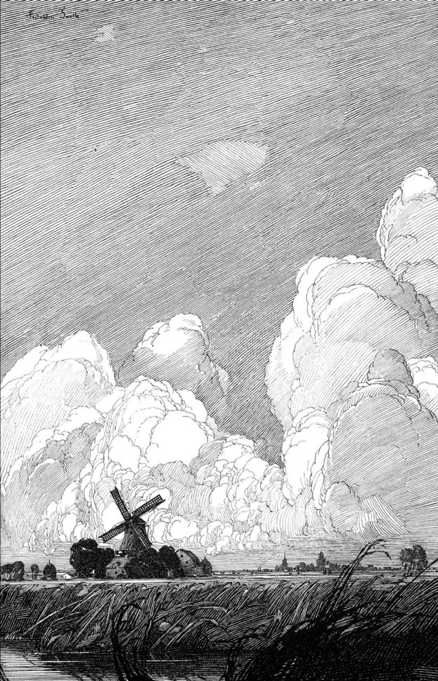 用钢笔画版画的人