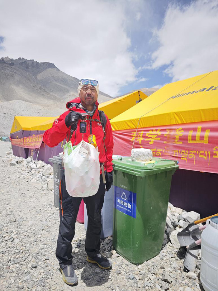 高海拔摄影师迟永军：为何要低碳攀登珠峰？