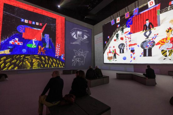 《大卫 · 霍克尼：更大，更近 （当然不是更小更远）》盛夏燃动阿那亚艺术中心北岸馆