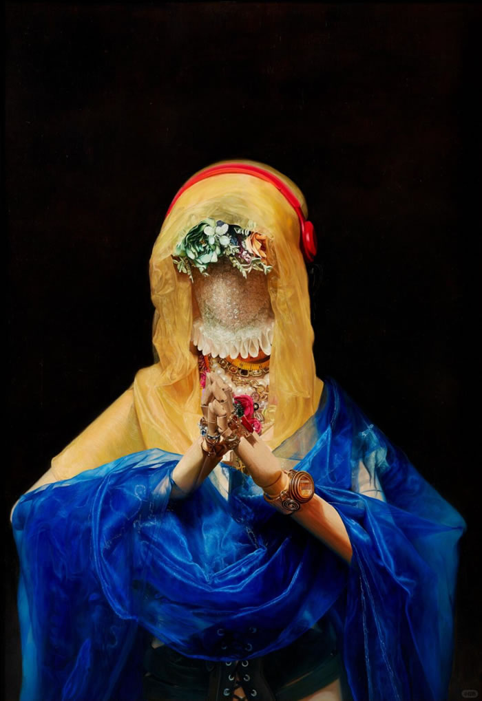 川美神作《祷》为何能吸引如此多的观众？