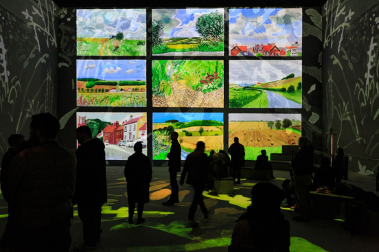 《大卫 · 霍克尼：更大，更近 （当然不是更小更远）》盛夏燃动阿那亚艺术中心北岸馆