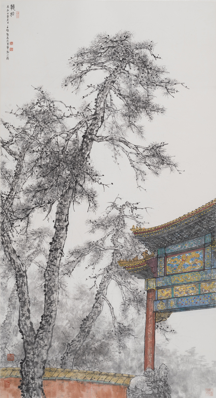 王明明百件园林题材作品亮相国家大剧院 温润笔墨构建东方美学至境