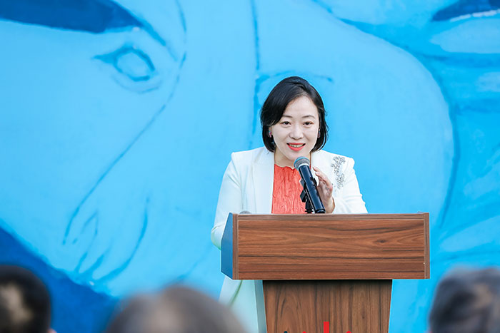 “心向天宇——刘巨德艺术作品展”在今日美术馆开幕