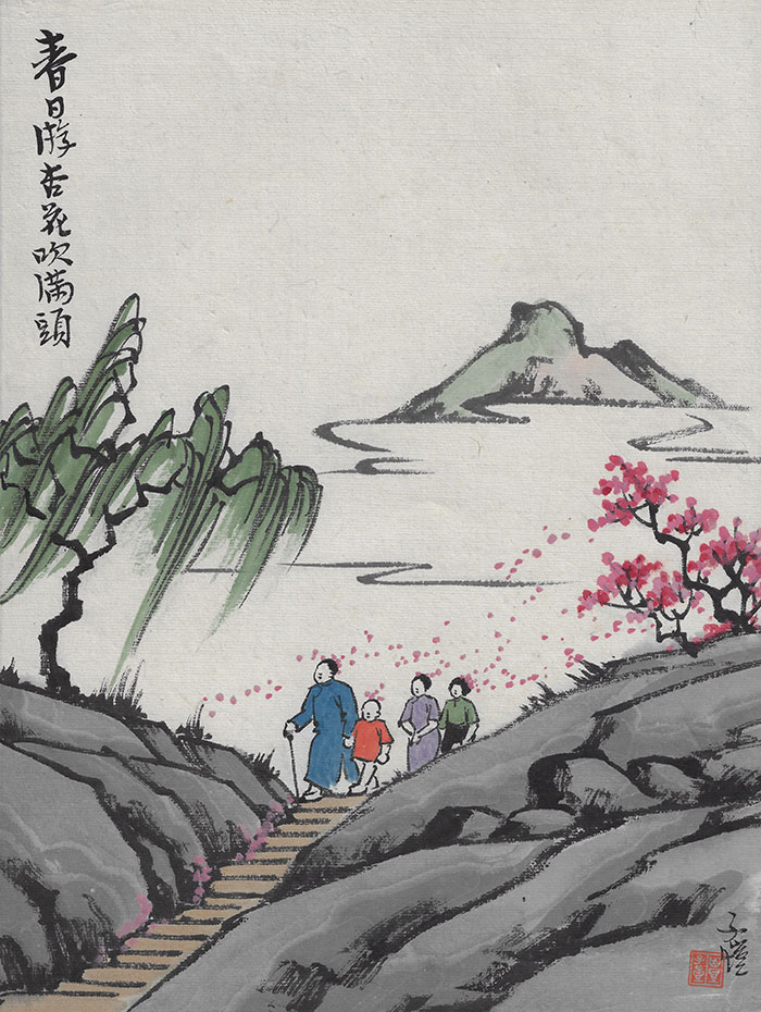 去北京画院美术馆与丰子恺共赴一场“清凉”之旅