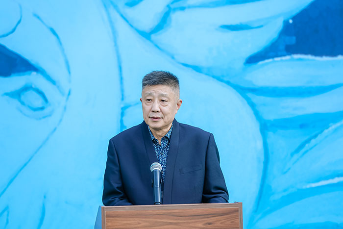 “心向天宇——刘巨德艺术作品展”在今日美术馆开幕