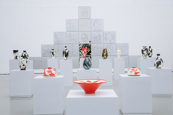 “心向天宇——刘巨德艺术作品展”在今日美术馆开幕