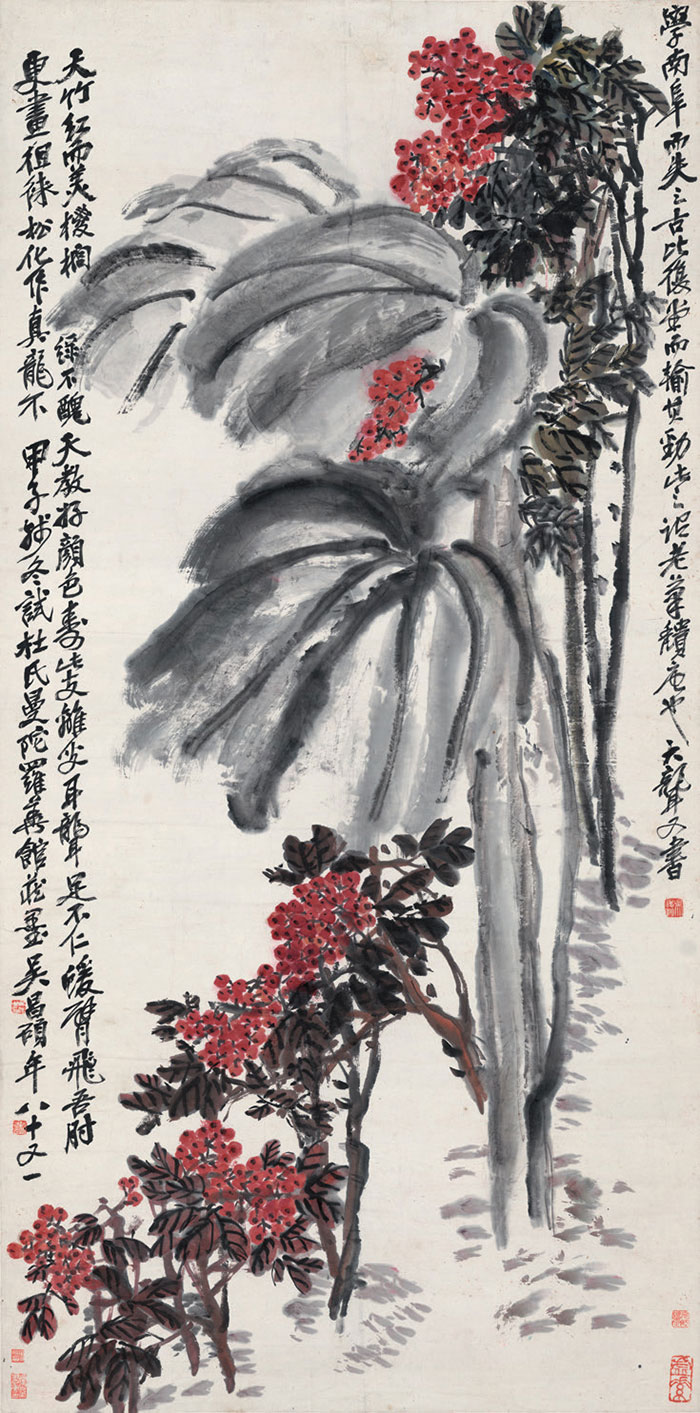 三家门下，看齐白石与徐渭、八大山人、吴昌硕三位“偶像”的超时空对话