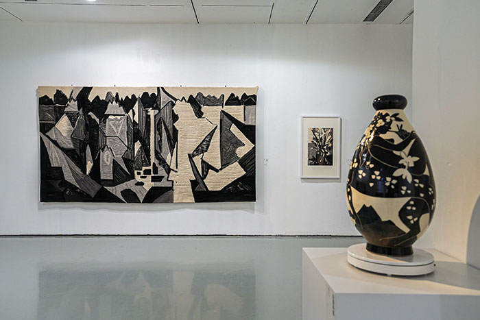 “心向天宇——刘巨德艺术作品展”在今日美术馆开幕