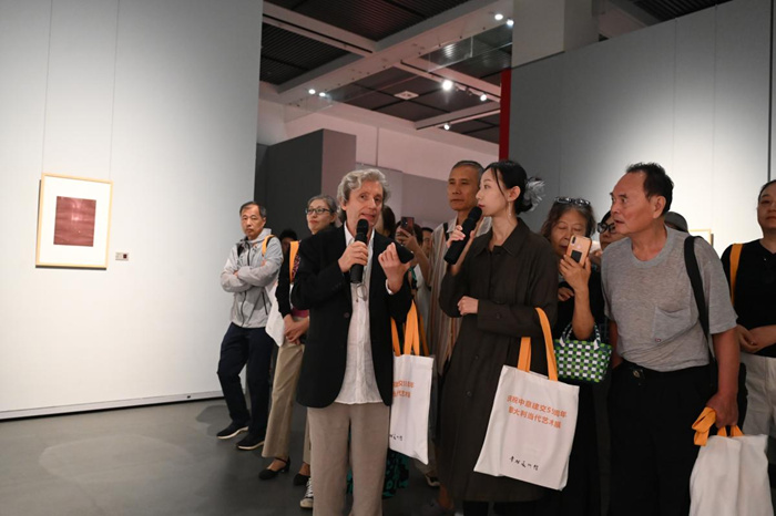 庆祝中意建交55周年 意大利当代艺术展在常州美术馆开幕