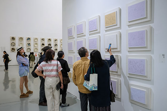 “心向天宇——刘巨德艺术作品展”在今日美术馆开幕