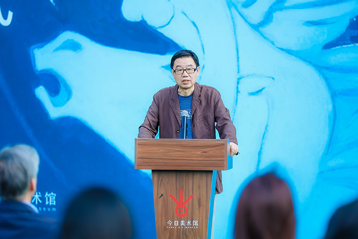 “心向天宇——刘巨德艺术作品展”在今日美术馆开幕