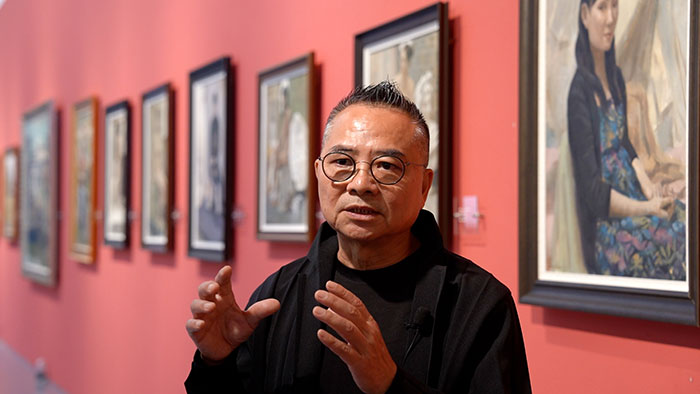 生命之行与诗性表达：“诗与行——古棕油画作品展”华南师范大学美术学院开幕