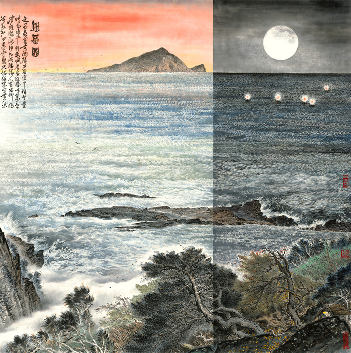 江山万里心：林章湖水墨回顾展在中国美术馆开幕