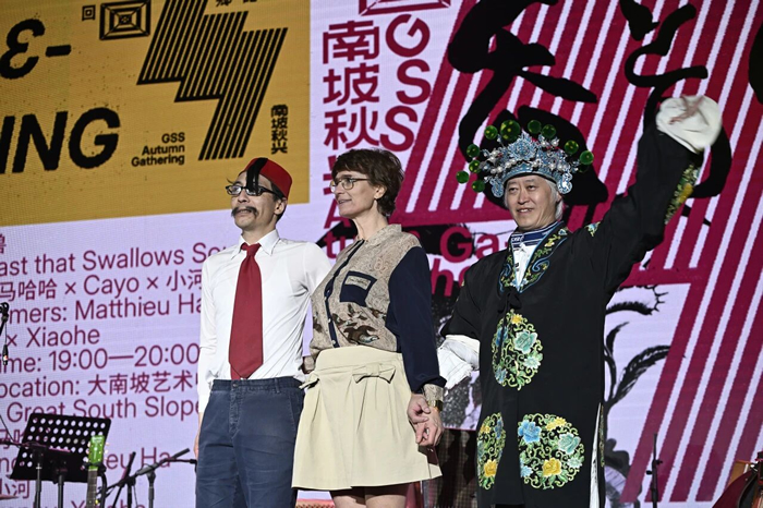 回乡记：大南坡村上演多声部合奏