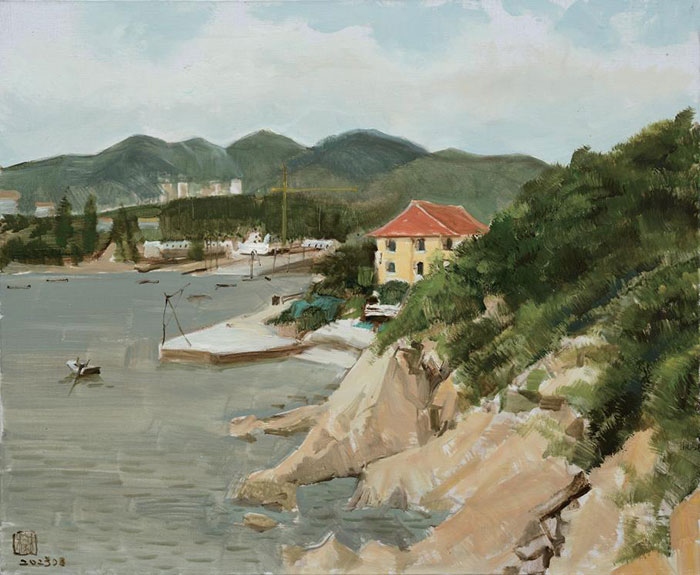 生命之行与诗性表达：“诗与行——古棕油画作品展”华南师范大学美术学院开幕